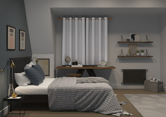 Maestro, Zinc - Made to Measure Curtains - Image 7